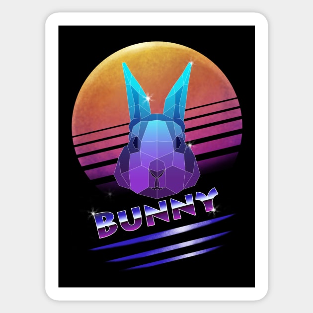 Cyberpunk Bunny Sticker by Jay Diloy